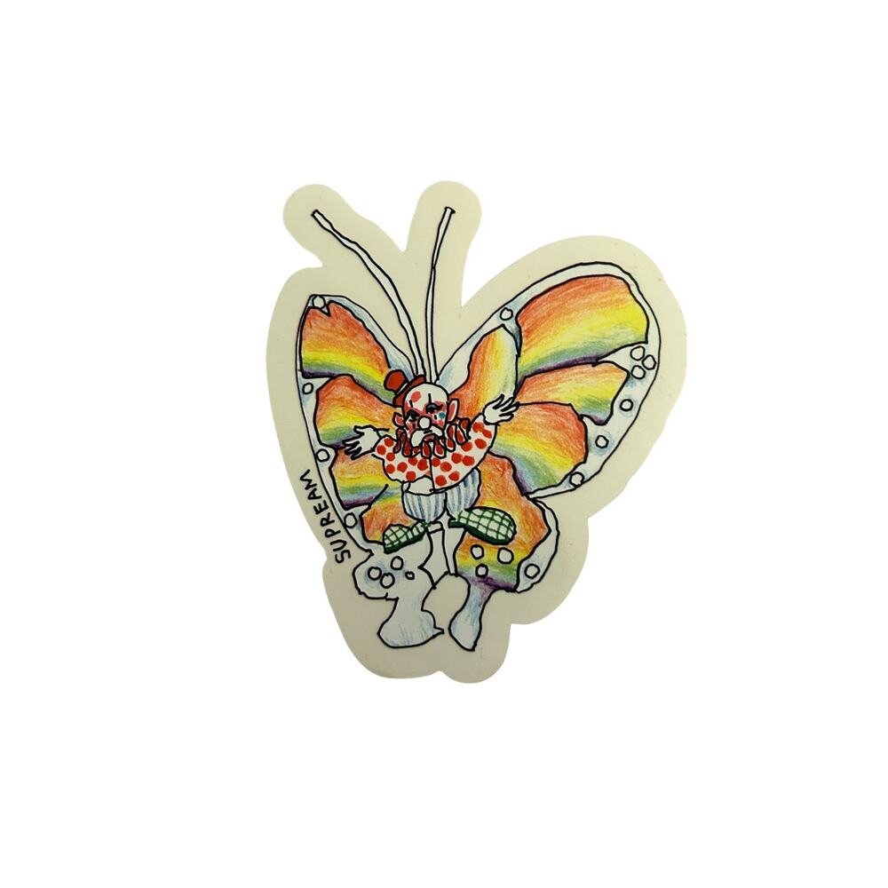 Supreme Gonz Butterfly Sticker Mark Gonzales Artwork Authentic